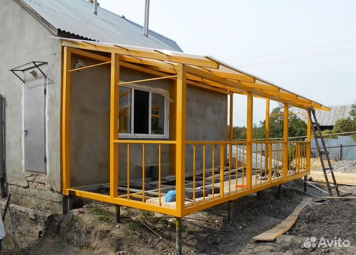 Строительство домов, пристроек