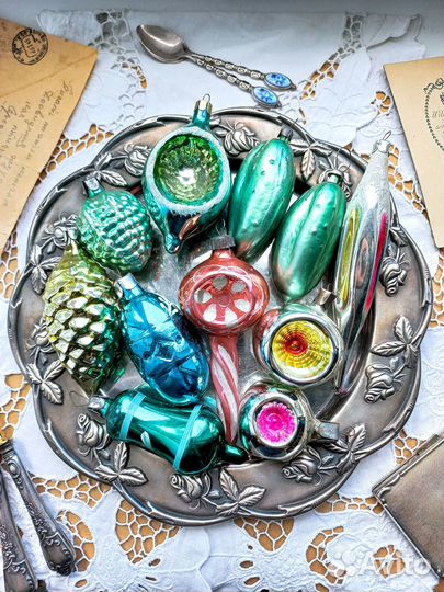 Елочные игрушки СССР