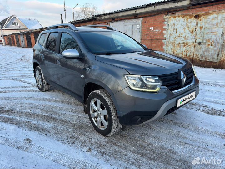 Renault Duster 1.5 МТ, 2021, битый, 72 000 км