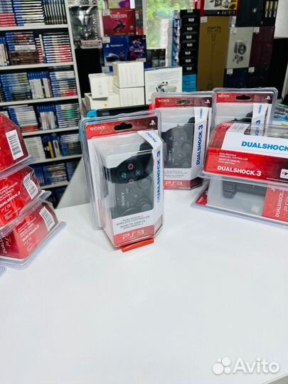 Беспроводной контроллер Dualshock 3 Black