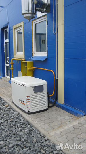 Монтаж, подключение газового генератора для дома