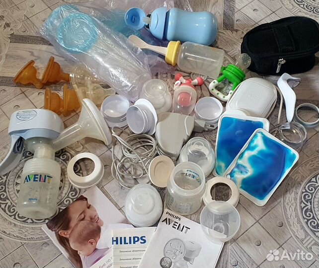 Молокоотсос avent электрический