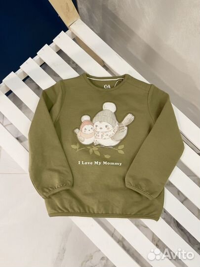 Толстовка свитшот 92 с начесом штучно