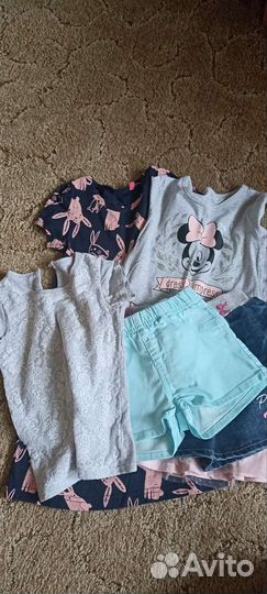 Вещи пакетом на девочку 104