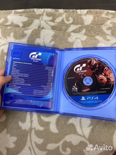 Диск на ps4 gran turismo