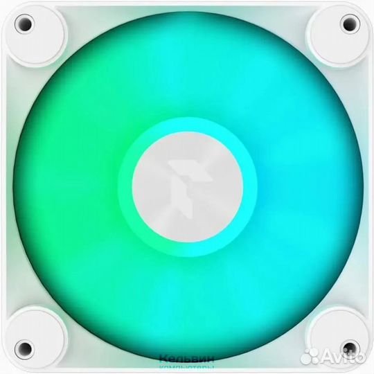 AeroCool apnx FP1-140 PWM argb 140x140mm белый 4-pin 15-32dB 220gr Ret (FP1-140 WH)