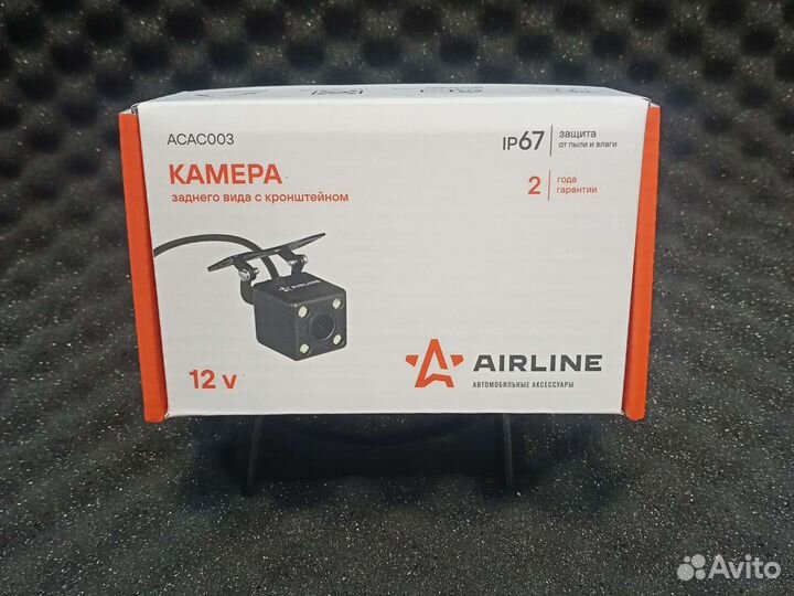 Камера заднего хода airline ACA 003