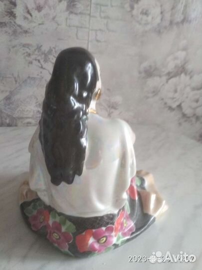 Статуэтка фарфоровая СССР цыганка Земфира