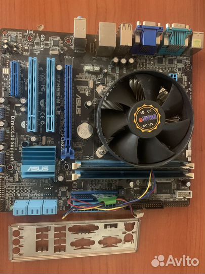 Материнская плата 1156, процессор intel i3 540