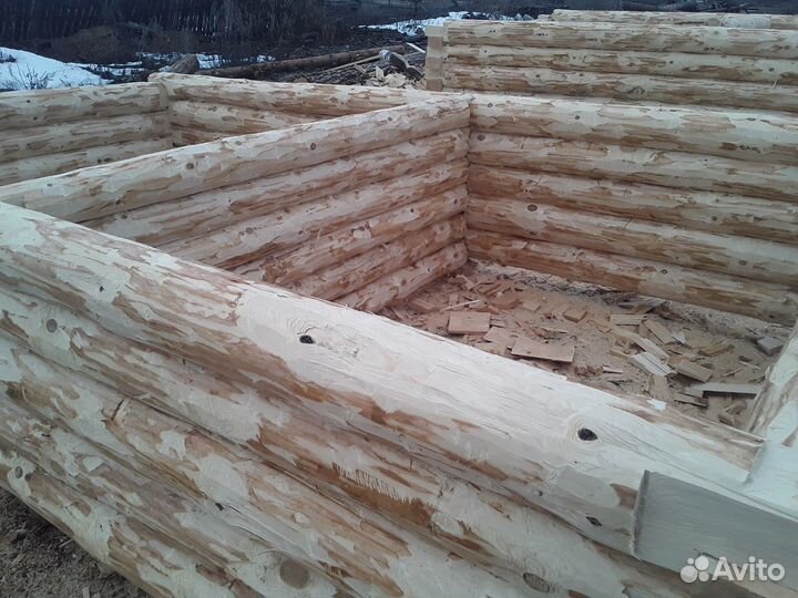 Сруб бани 5х3 в комплекте от производителя