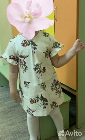 Платья zara 3-4 года