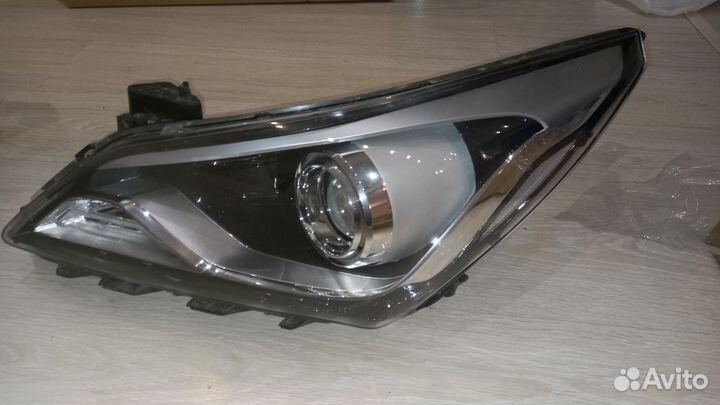 Фара передняя левая на hyundai solaris