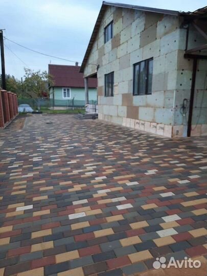 Укладка тротуарной плитки