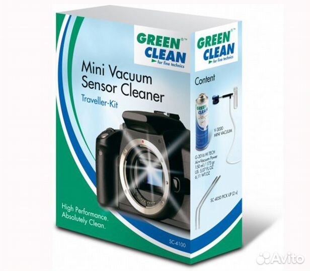 Набор для чистки оптики Green Clean SC-4100 Travel