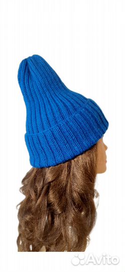 Шапка женская вязаная ручная работа