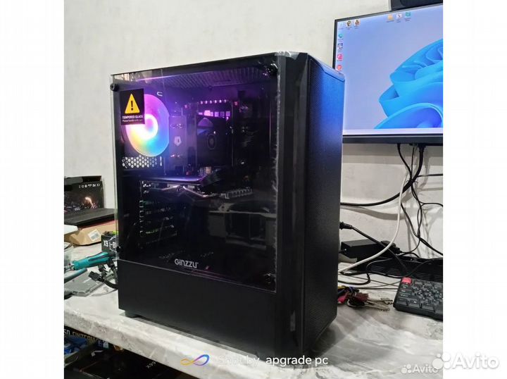 Игровой пк intel 16 ядер/ rx580/ wifi в подарок