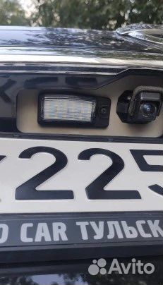 Подсветка номера на Nissan X-Trail Infiniti EX QX