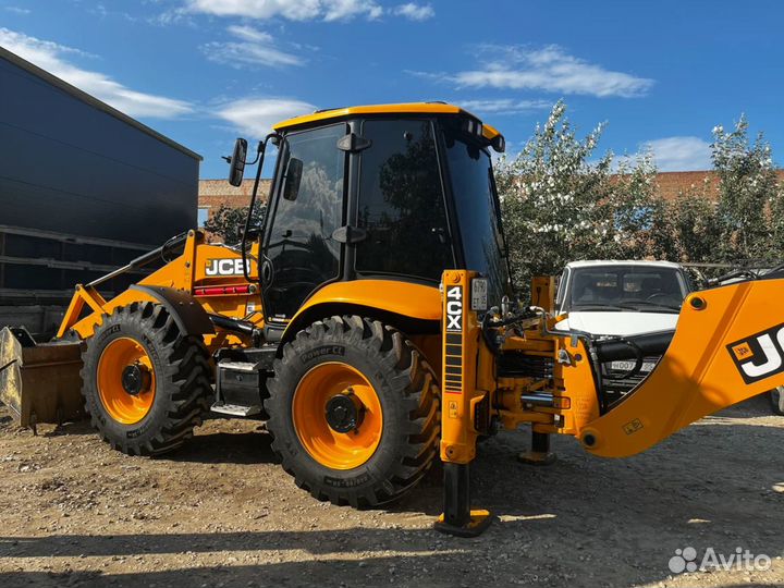 Аренда экскаватора погрузчика трактор jcb 4cx
