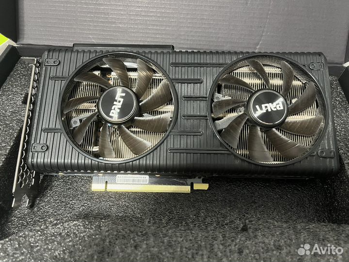 Видеокарта Nvidia Palit 3060 12GB dual OC (LHR)