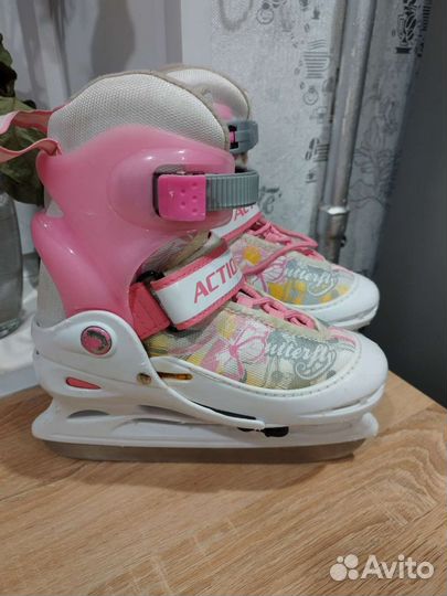 Коньки детские раздвижные 30 33