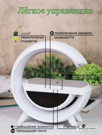 Смарт колонка с bluetooth