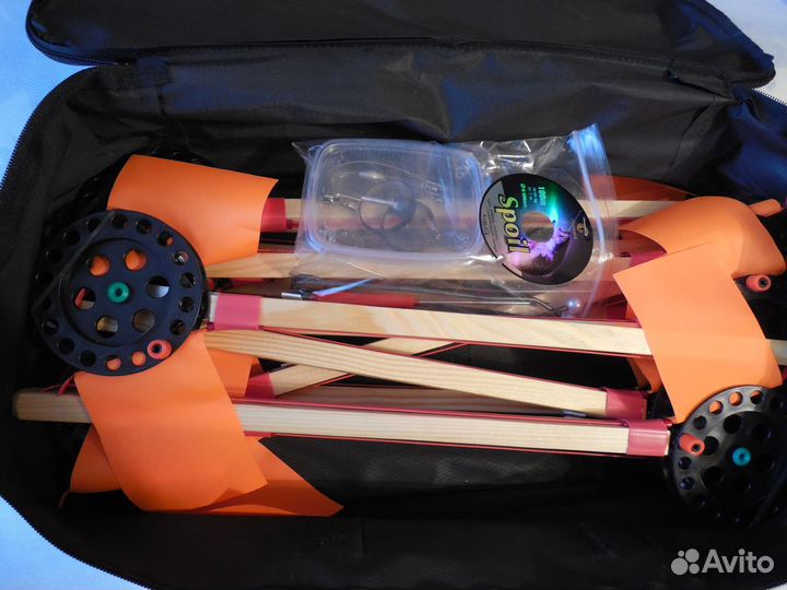 Большой набор оснащённых жерлиц 20 шт