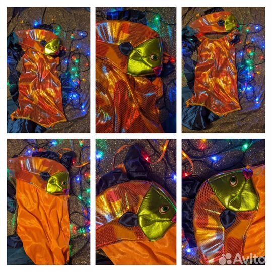 Костюм золотой рыбки напрокат