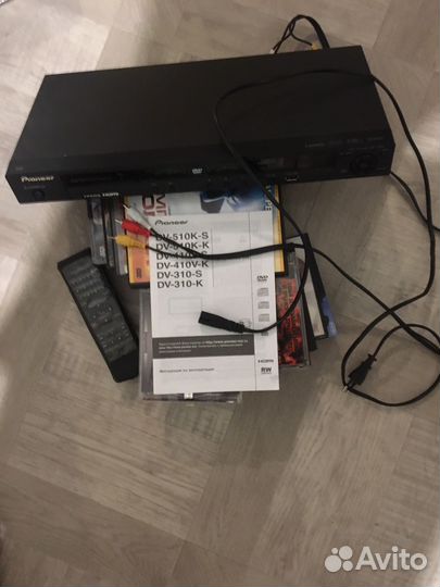 Dvd плеер pioneer DV-410V-K