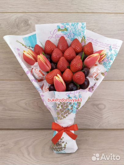 Съедобные букеты на заказ