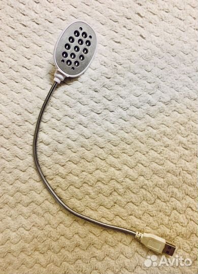 Светильник гибкий usb для ноутбука клавиатуры