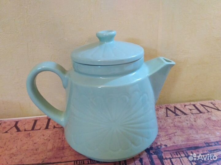 Керамический набор. Кувшин и бокалы. СССР 70 гг