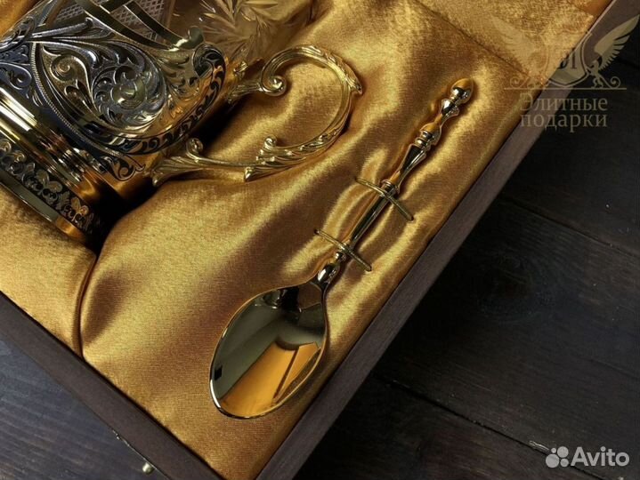 Чайный набор хрусталь