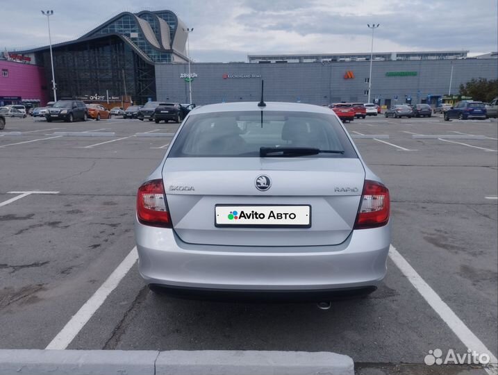 Skoda Rapid 1.6 МТ, 2017, 94 000 км