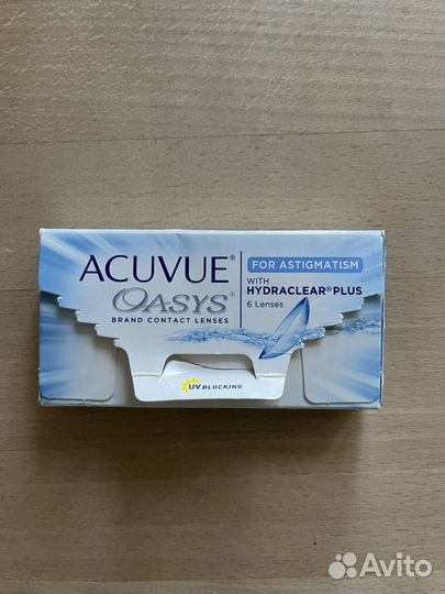 Линзы Acuvue oasys astigmatism -1