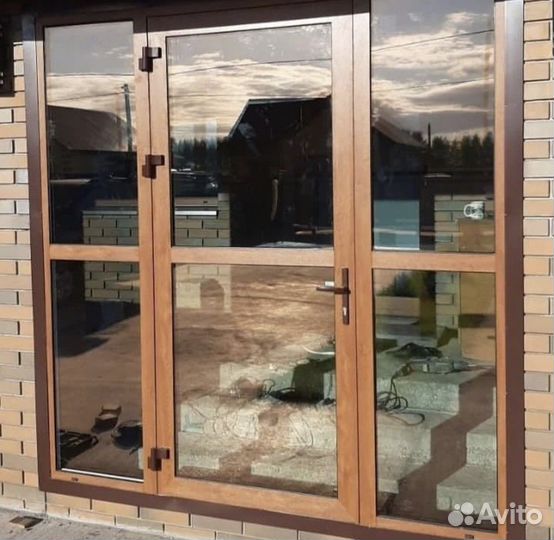 Б/у Пластиковое окно