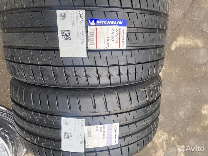 Michelin Pilot Sport 4 S 275/35 R20 и 285/35 R35 20