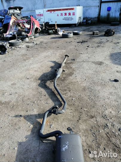 Глушитель в сборе Mazda 3 BK 2.0