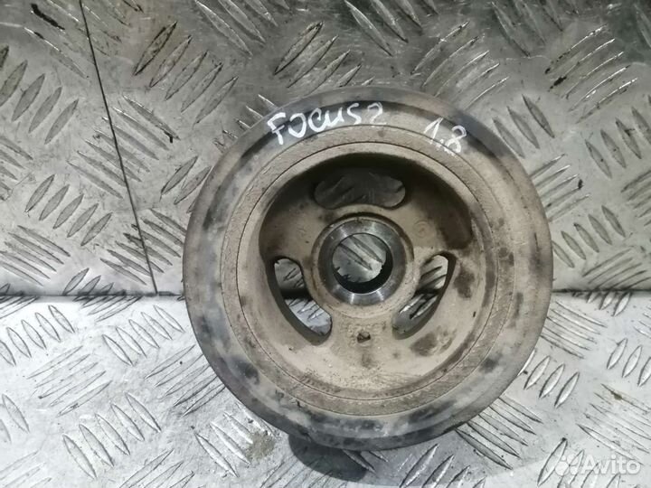 Шкив коленвала 1,8 qqdb Ford Focus 2
