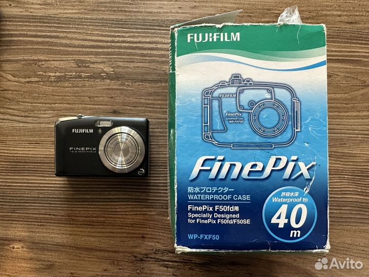 Фотоаппарат+водонепр.кейс Fujifilm Finepix F50fd