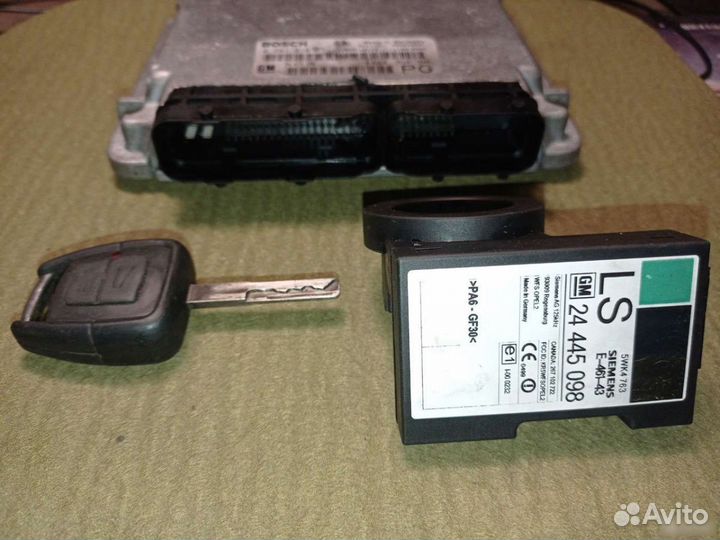 Opel Vectra B комплект эбу (иммо)