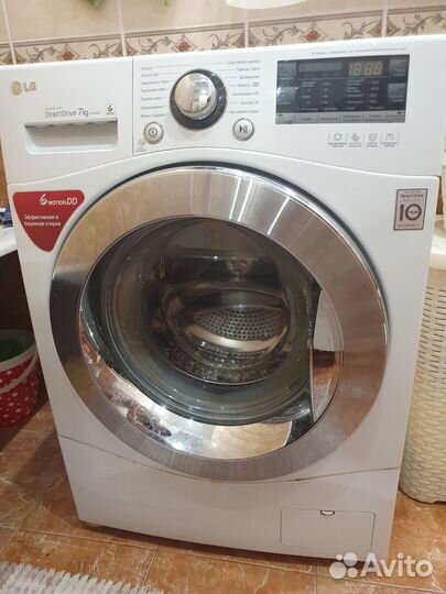 Стиральная машина бу на 7 кг lg