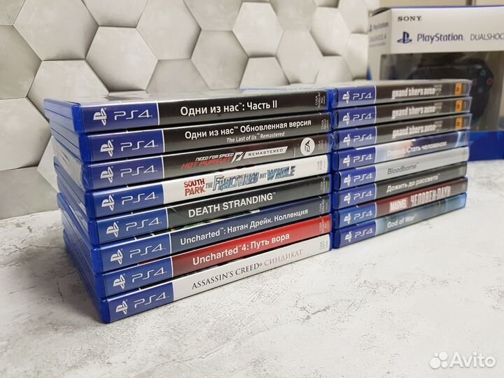 Диски Игры PS4