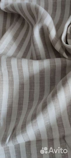 Отрез ткани лен