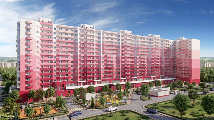 2-к. квартира, 54,8 м², 9/14 эт.