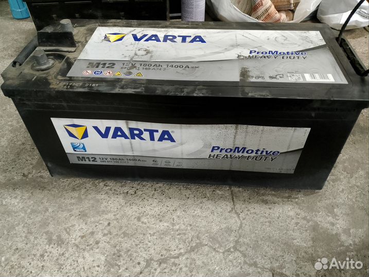 Аккумулятор 180ah 1400