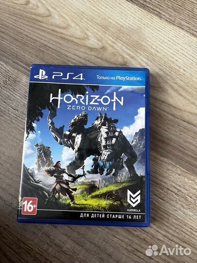 Horizon zero dawn ps4 диск