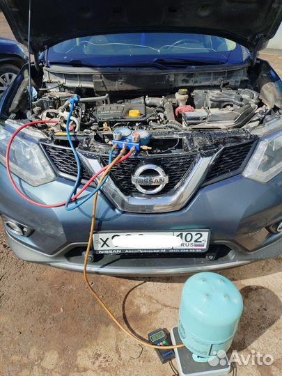 Заправка авто Кондиционеров