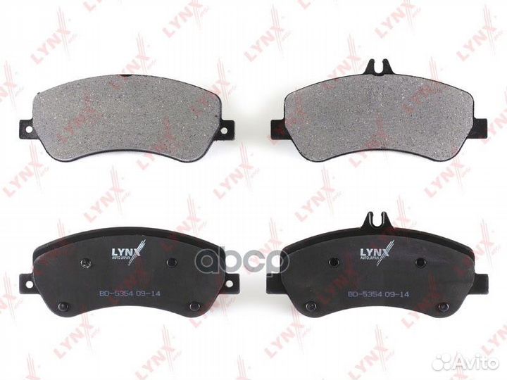 Колодки тормозные дисковые перед BD5354 LYN