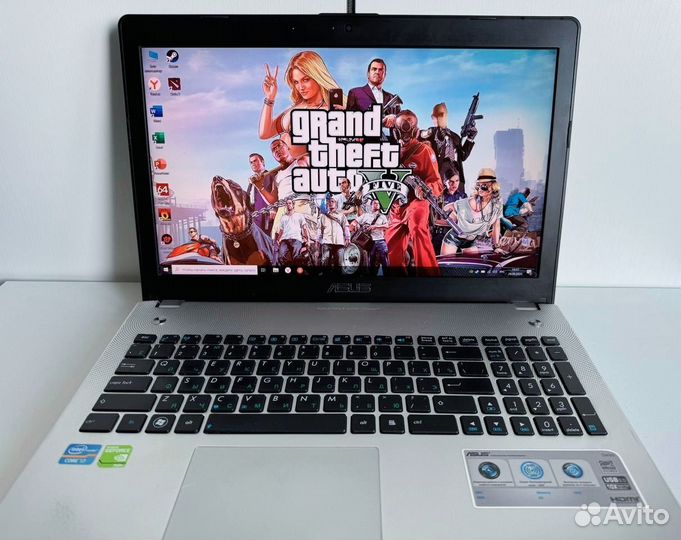 Игровой ноутбук Asus i7 Full HD Nvidia в идеале