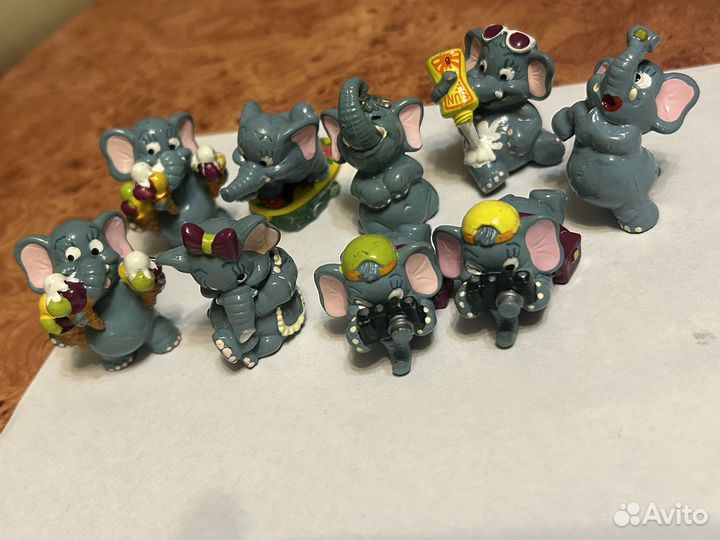 Киндеры 90 х бегемоты, дельфины, львы